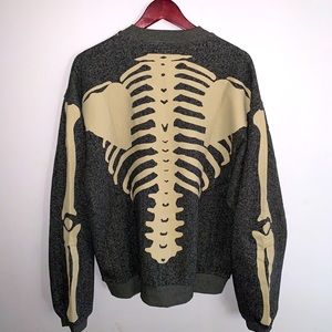 Kapital Bone Skeleton Crewneck Sweatshirt